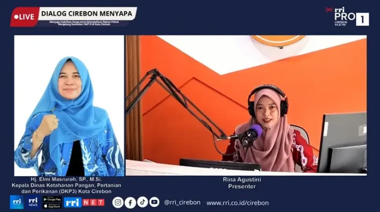 DKP3 Kota Cirebon Pastikan Stok Pangan Aman jelang Ramadan 2026